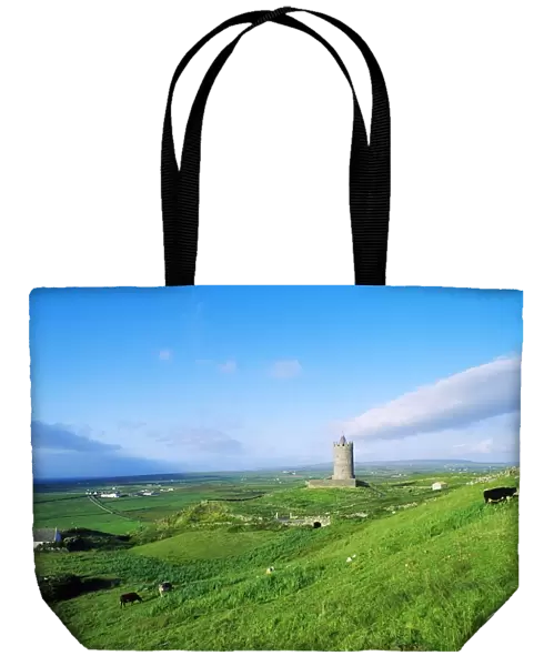 Doonagore Castle, Doolin Point, Doolin, County Clare, Ireland