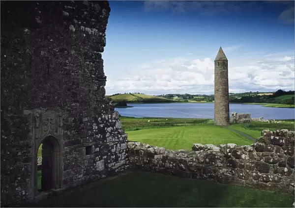 Devenish Monastic Site, Lough Erne, Co Fermanagh, Ireland; Medieval Monastic Site