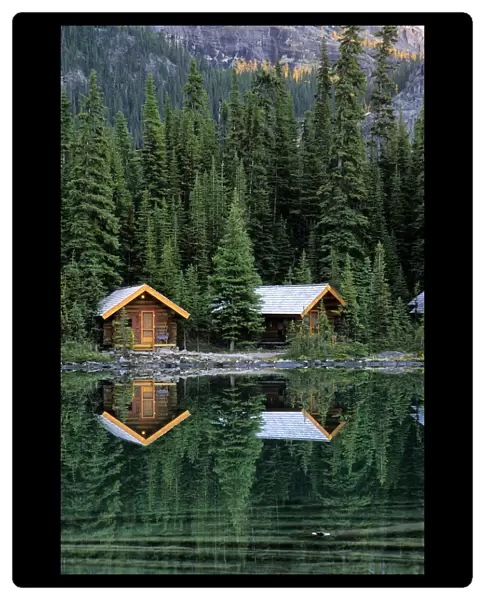 Cabins In Yoho National Park, Lake O hara, British Columbia