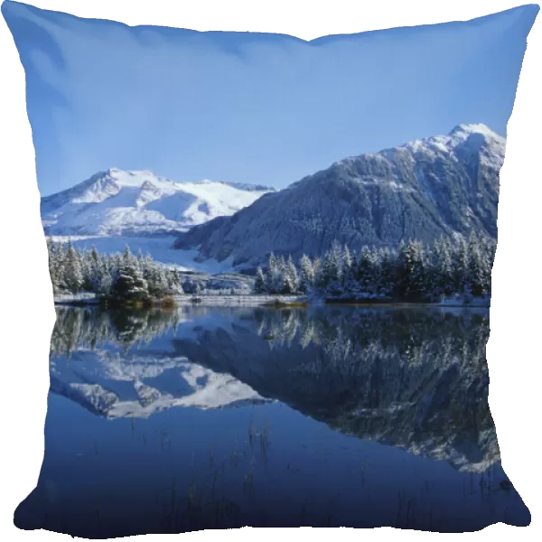 Dredge Lakes Mendenhall Valley Winter Southeast Alaska