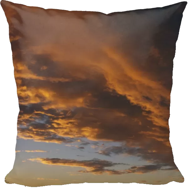 Cloud Patterns At Sunset Sc Alaska