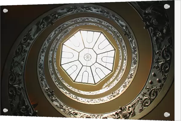 Winding Staircase, Vatican Museums, Vatican City, Rome, Italy