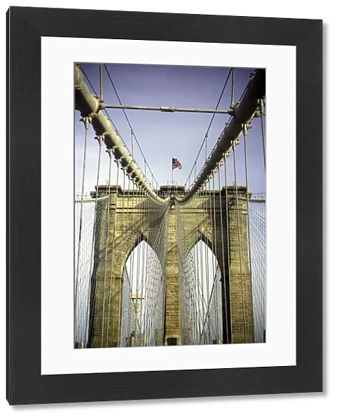 Brooklyn Bridge, Manhattan, New York, Usa