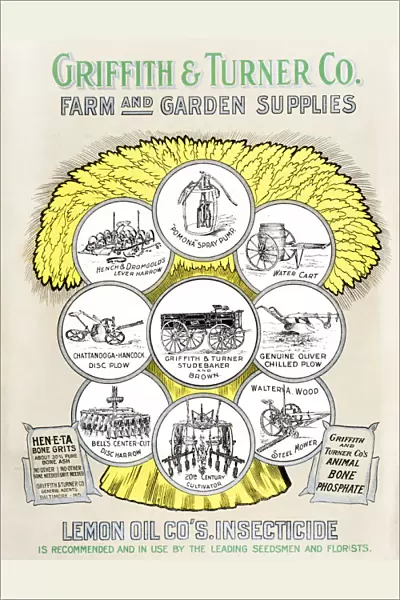 Griffith & Turner Co. Farm And Garden Supply Catalog From The 20th Century