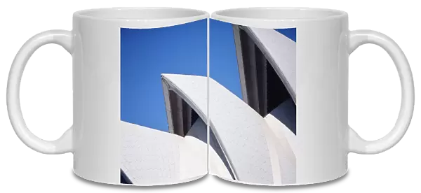 Detail Of The Roof Of The Sydney Opera House, Sydney, Close Up