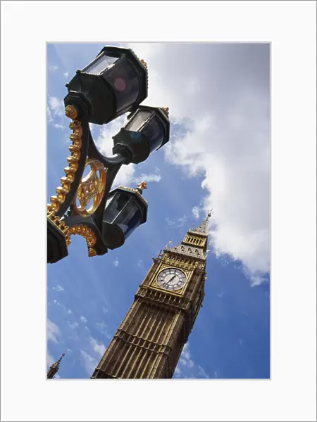 Big Ben & Lamp Post, Close Up