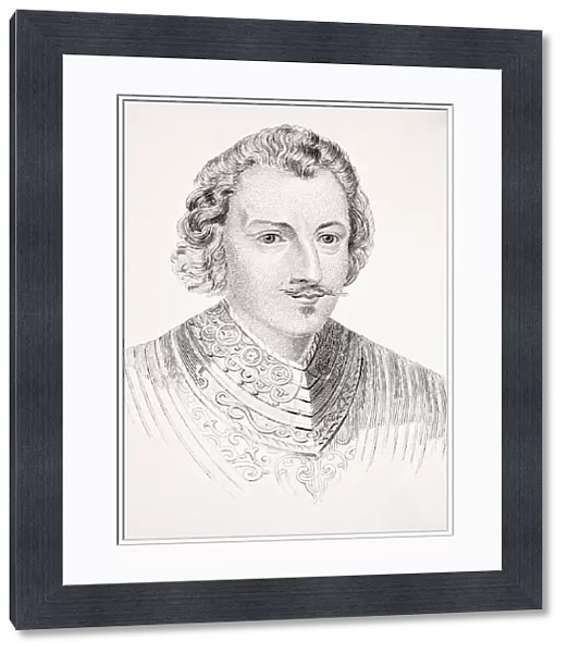 Sir Philip Sidney 1554-1586 English Poet Courtier And Soldier From Old Englands Worthies By Lord Brougham And Others Published London Circa 1880 s