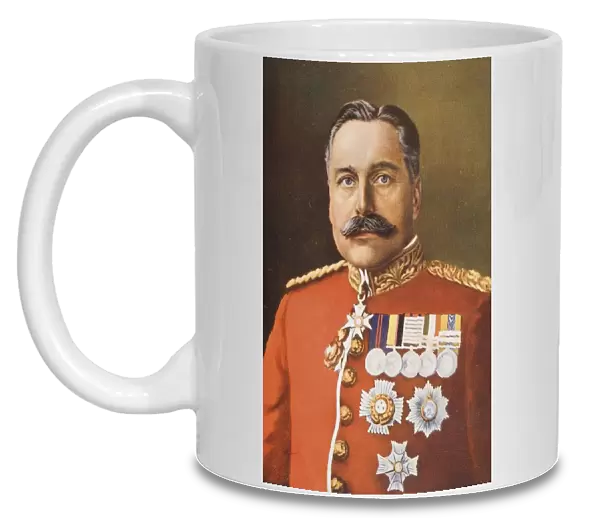 General Sir Douglas Haig, 1861-1928. Field Marshal, Commander British Expeditionary Force. From A Photograph By J. Russell And Sons