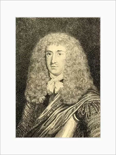 Charles Cotton, 1630-1687. English Poet From A Portrait By Sir Peter Lely