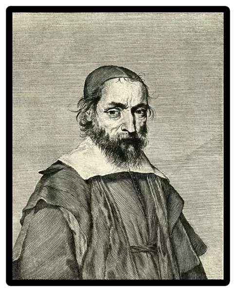 Nicolas-Claude Fabri De Peiresc, 1581-1637. French Antiquary And Humanist. Discoverer Of The Orion Nebula (1610). Engraved By C. Mellan