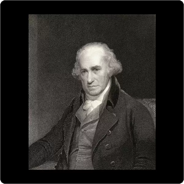 James Watt, 1736-1819. Scottish Inventor And Mechanical Engineer. From The Book 'Gallery Of Portraits'Published London 1833