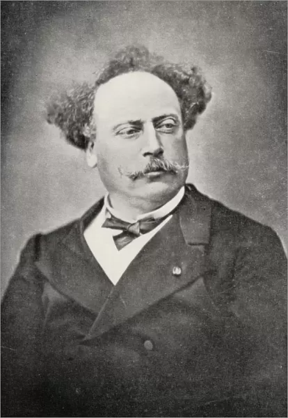 Alexandre Dumas The Younger, 1824-1895. French Author, Son Of Dumas (PA┼íre). From The Book The International Library Of Famous Literature. Published In London 1900. Volume Xviii