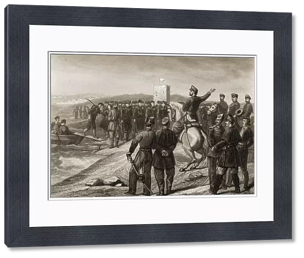 The Count Of Reus Receives The Volunteers From Cataluna In Africa, 3 February 1860