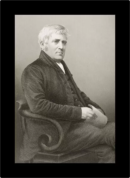 Joseph Sturge, 1793-1859. British Abolitionist, Quaker And Philanthropist. Engraved By D. J. Pound From A Photograph Bywhitlock. From The Book The Drawing-Room Of Eminent Personages Volume 1. Published In London 1860