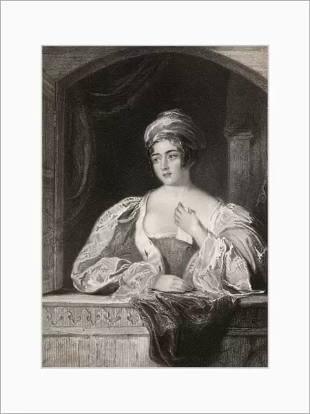 The Barons Daughter Engraved By T. Posselwhite After J. Hollins