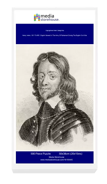 Henry Ireton, 1611 To1651. English General In The Army Of Parliament During The English Civil War