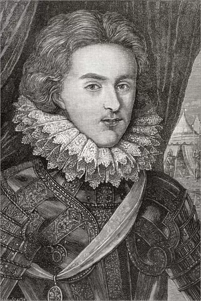 Henry Frederick, Prince Of Wales, 1594 To 1612. Eldest Son Of King James I & Vi. From The Book Short History Of The English People By J. R. Green Published London 1893