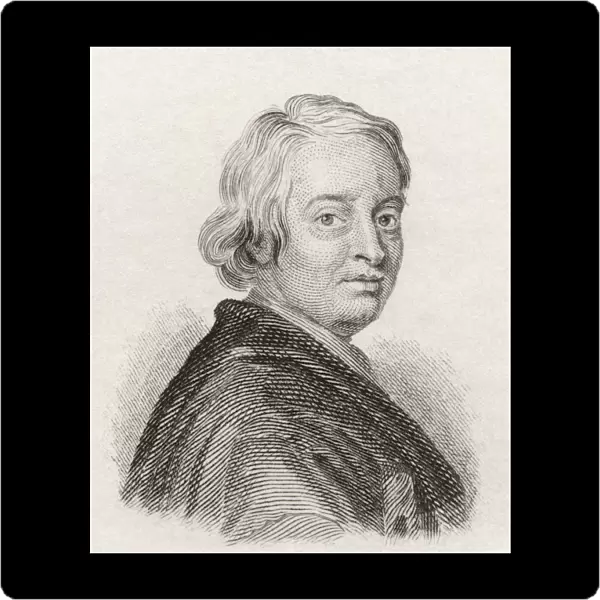 John Dryden, 1631 To 1700. English Poet, Literary Critic, Translator, And Playwright. From Crabbs Historical Dictionary Published 1825