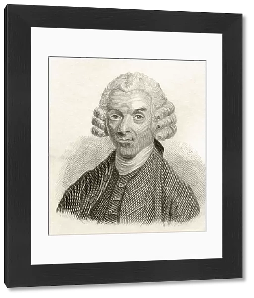 William Hunter, 1718 To 1783. Scottish Anatomist And Physician. From Crabbs Historical Dictionary Published 1825