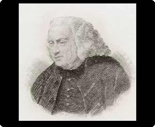 Samuel Johnson, 1709 To 1784. British Author, Poet, Essayist, Moralist, Literary Critic, Biographer, Editor And Lexicographer. From Crabbs Historical Dictionary Published 1825