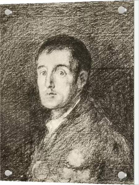 Arthur Wellesley, 1St Duke Of Wellington, 1769 - 1852, After The Work By Francisco De Goya. British Soldier And Statesman. From Guerra De La Independencia Published 1935