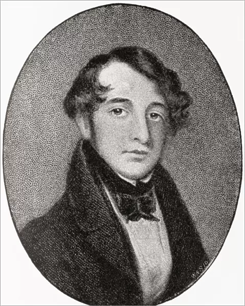 Charles John Huffam Dickens, 1812 - 1870. English writer and social critic. Seen here aged 23. From The Strand Magazine, published January to June, 1894