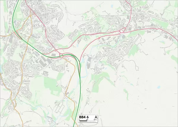 Rossendale BB4 6 Map