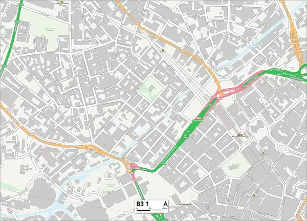 Birmingham B3 1 Map
