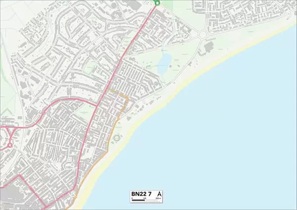 Eastbourne BN22 7 Map