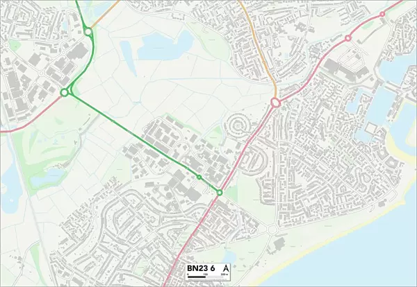 Eastbourne BN23 6 Map