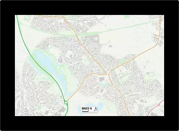 Eastbourne BN23 8 Map