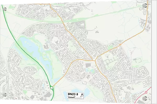 Eastbourne BN23 8 Map