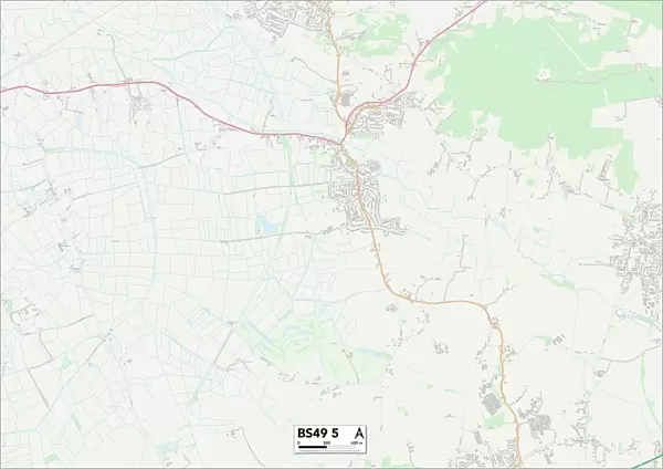 North Somerset BS49 5 Map