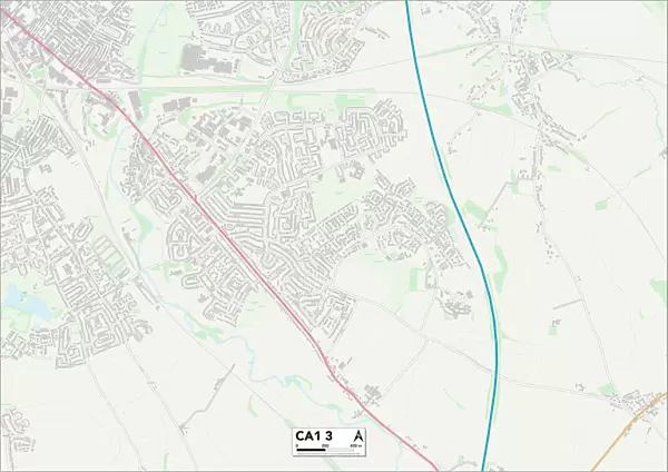 Carlisle CA1 3 Map