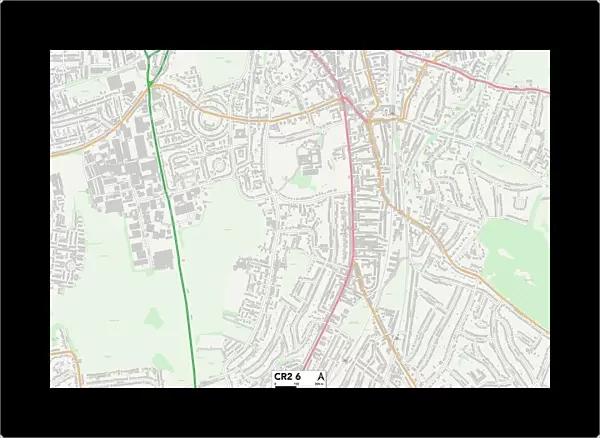 Croydon CR2 6 Map