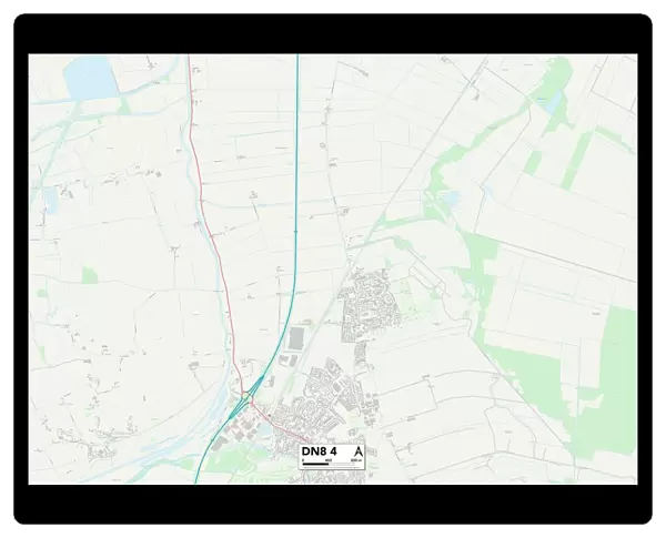 Doncaster DN8 4 Map
