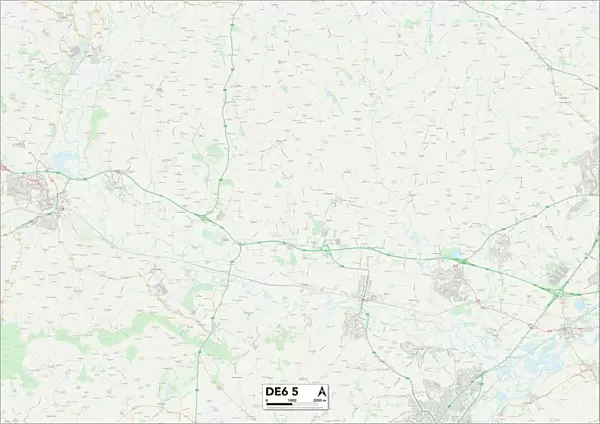 Derbyshire Dales DE6 5 Map