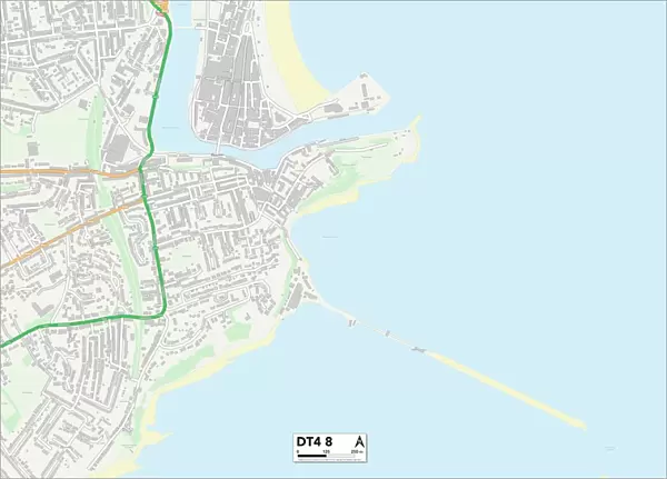 Weymouth and Portland DT4 8 Map