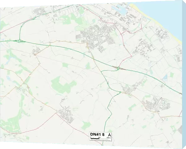 North East Lincolnshire DN41 8 Map
