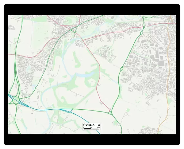 Warwick CV34 6 Map