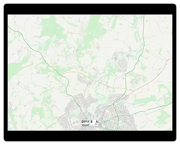 Wyre Forest DY11 5 Map