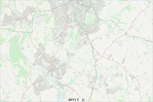 Wyre Forest DY11 7 Map