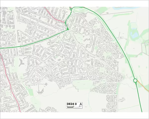 Derby DE24 0 Map