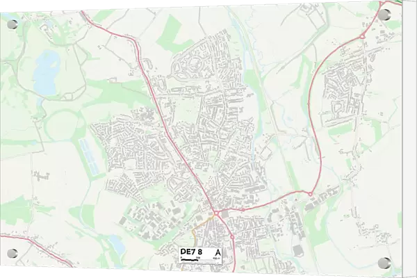 Erewash DE7 8 Map