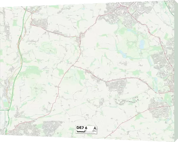 Erewash DE7 6 Map
