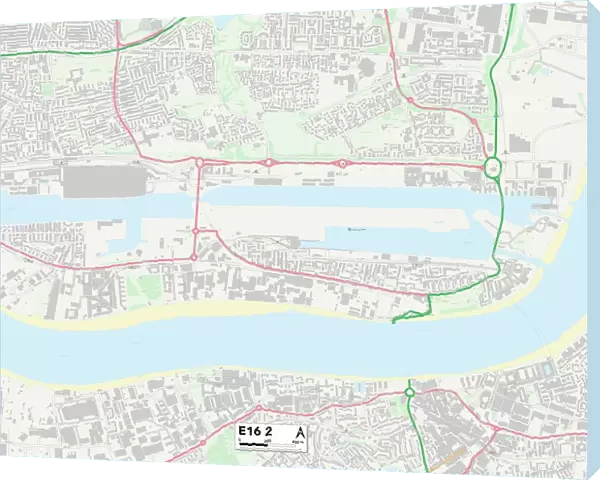 Newham E16 2 Map
