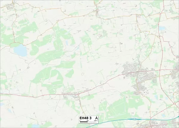 West Lothian EH48 3 Map
