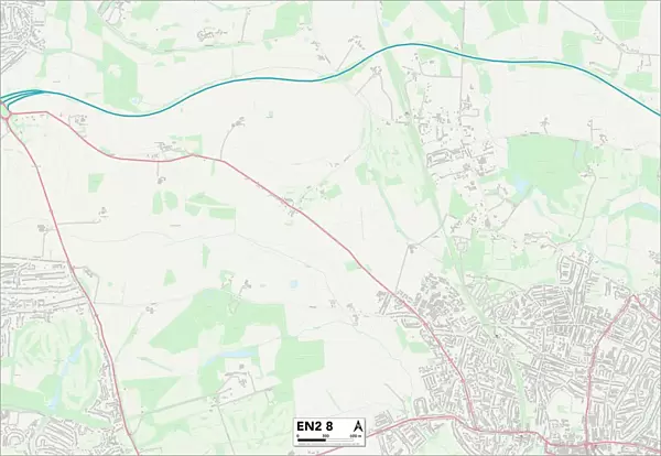 Enfield EN2 8 Map