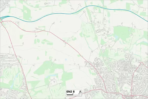 Enfield EN2 8 Map