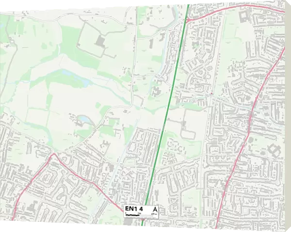 Enfield EN1 4 Map